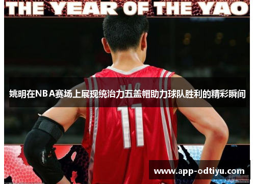 姚明在NBA赛场上展现统治力五盖帽助力球队胜利的精彩瞬间
